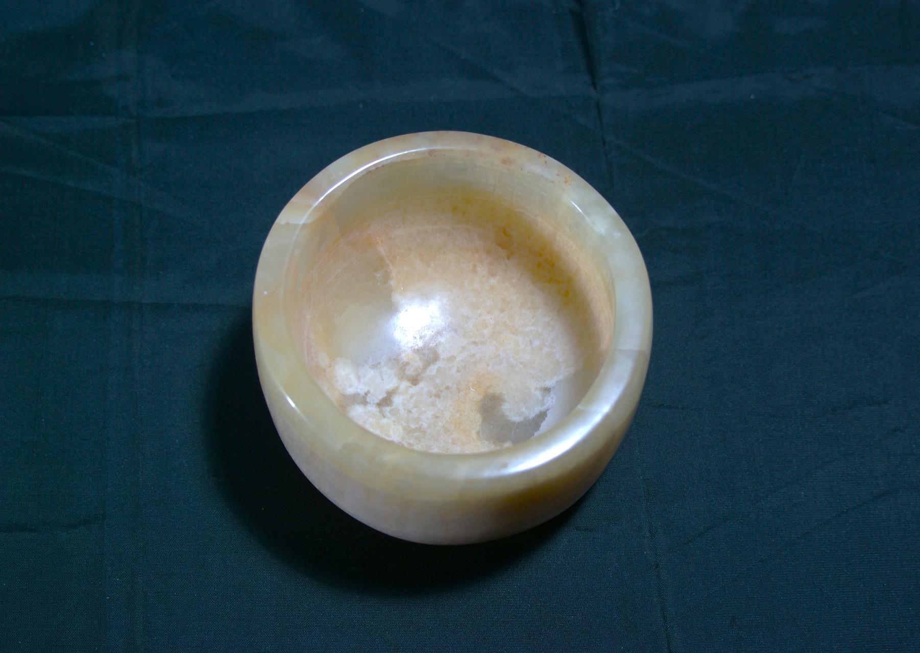 石の器　蓋つきトレイ　菓子鉢　小物入れ　おにっくすのうつくしい器 | 5枚目