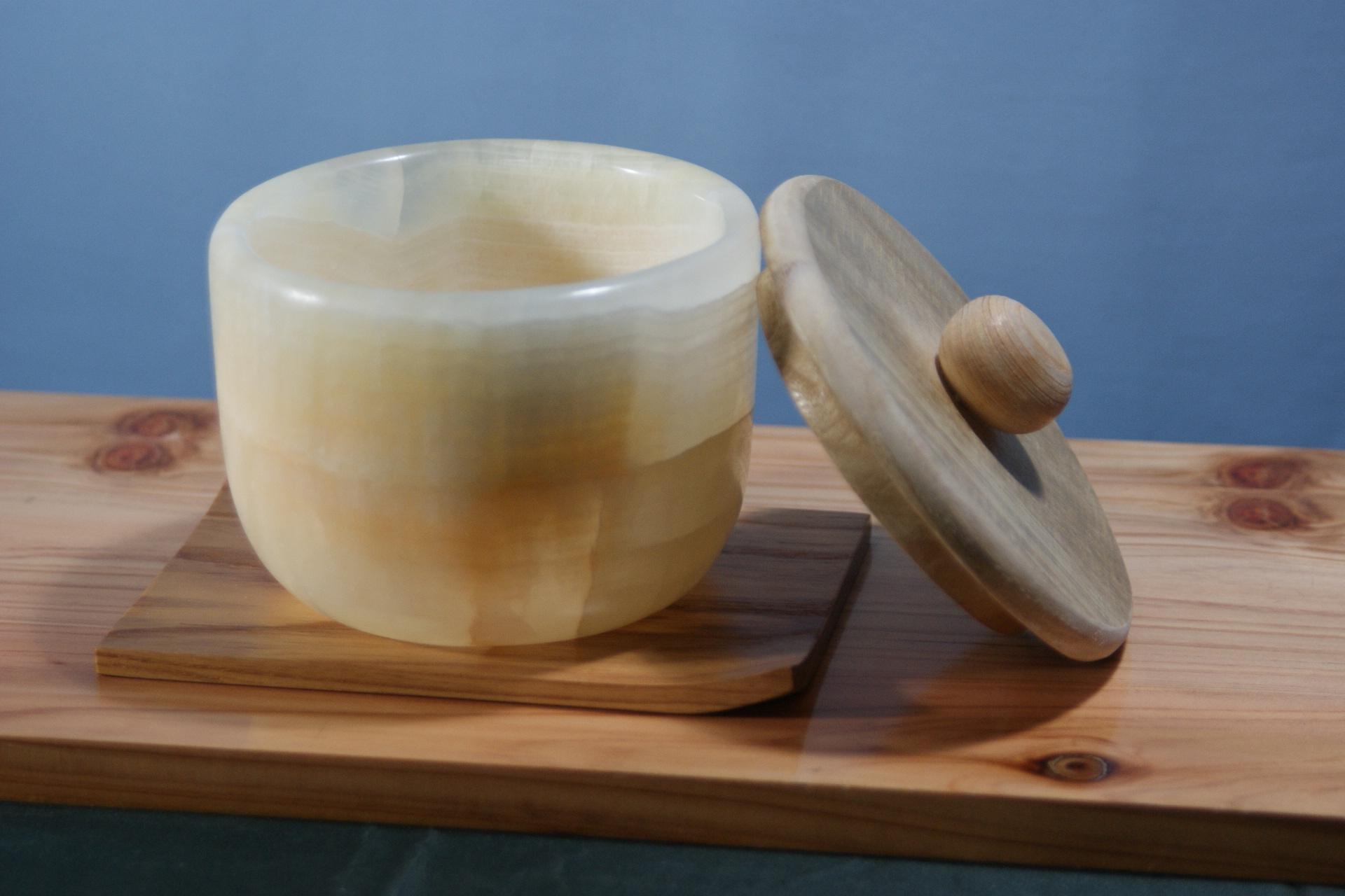 石の器　鉢物　菓子鉢　小物入れ | 2枚目