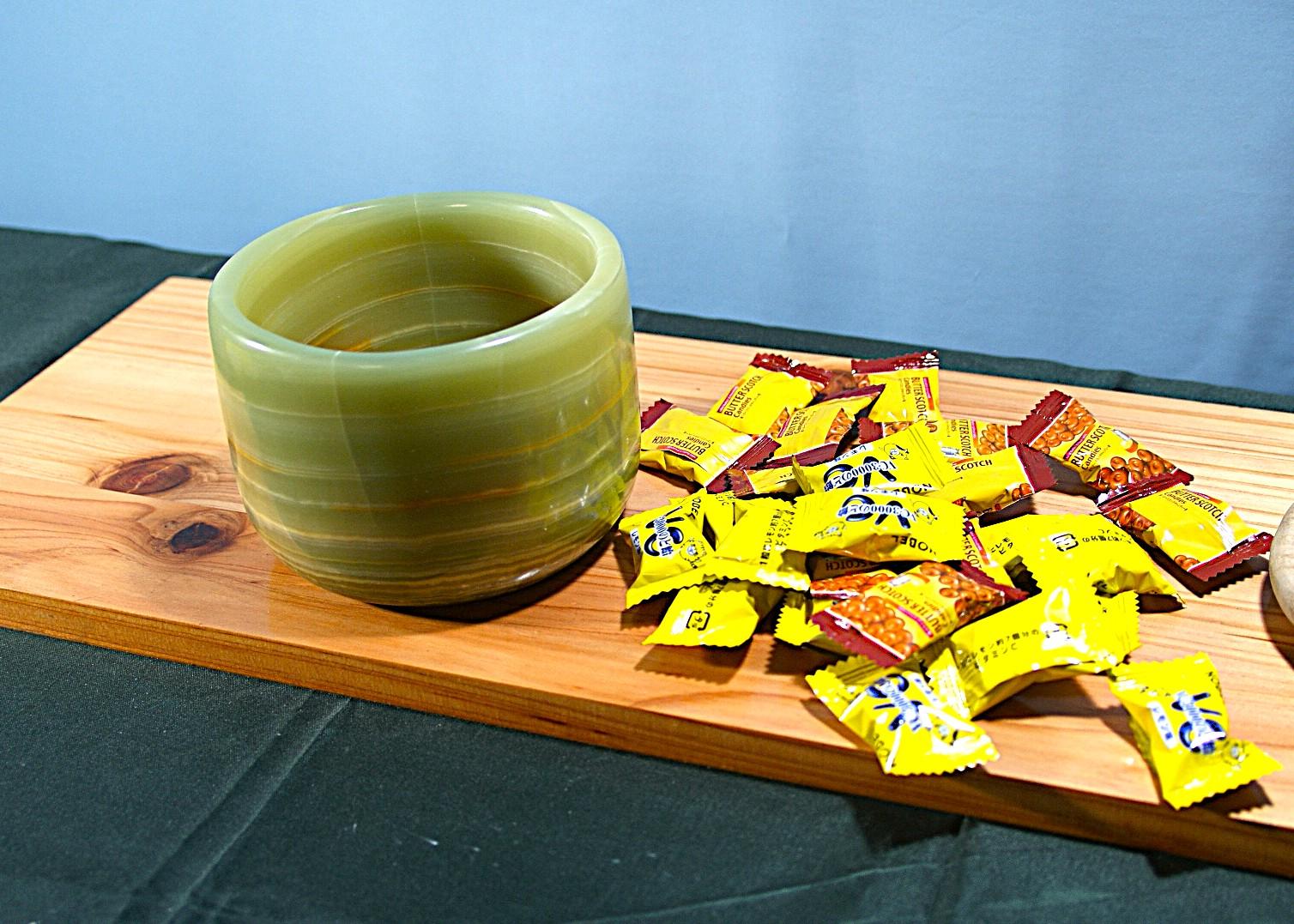 石の器　鉢物　菓子鉢　小物入れ　ボンボニエール | 7枚目