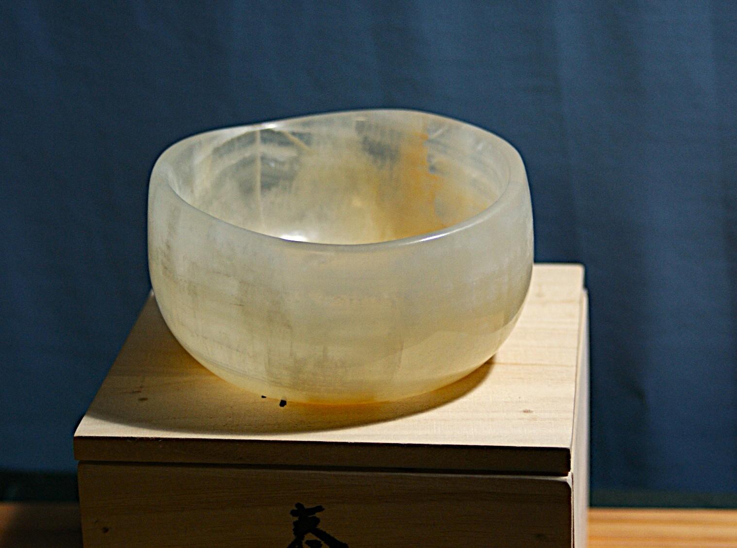 石の器　『春のことぶれ』　抹茶茶碗　鉢物　花器　オニックスの器 | 13枚目