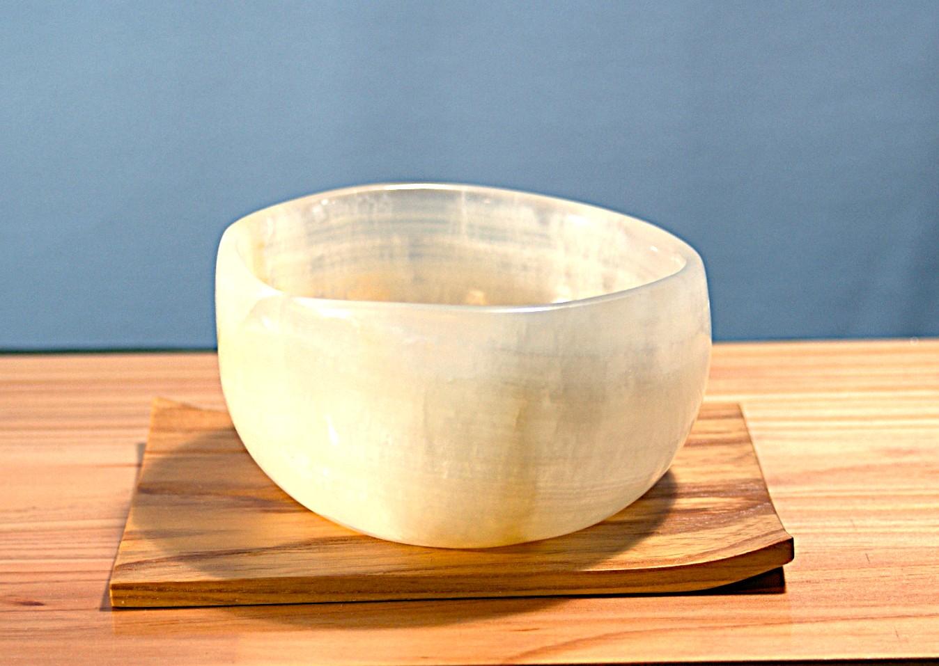 石の器　『春のことぶれ』　抹茶茶碗　鉢物　花器　オニックスの器 | 8枚目