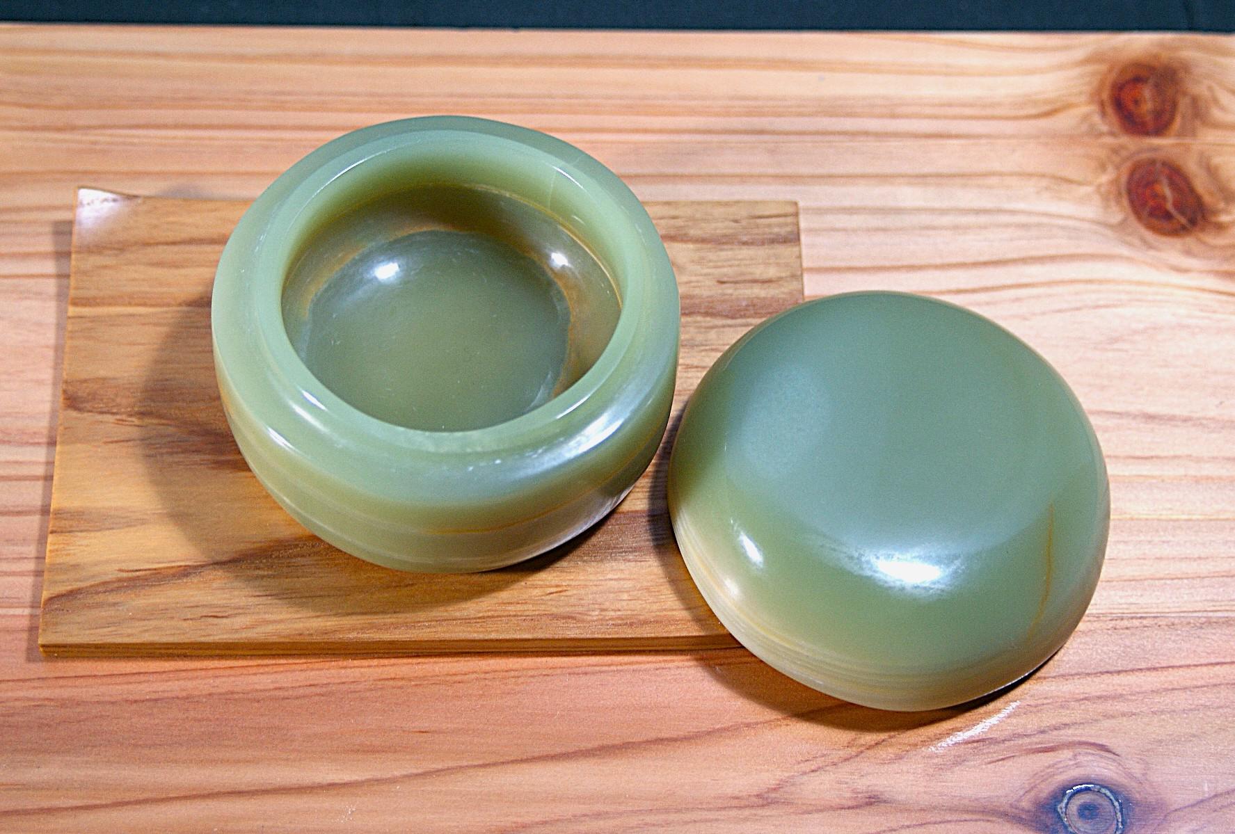 石の器　オニックスの小さな器　ボンボニエール　菓子鉢　小物入れ | 3枚目