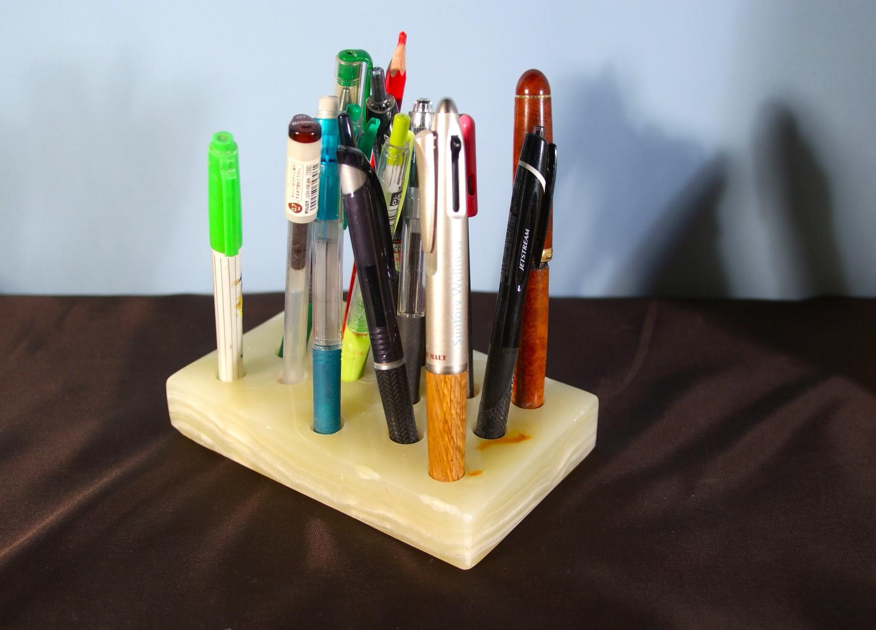 ペン立て　オニックスのペンスタンド　ペンホルダー　ツールスタンド | 3枚目