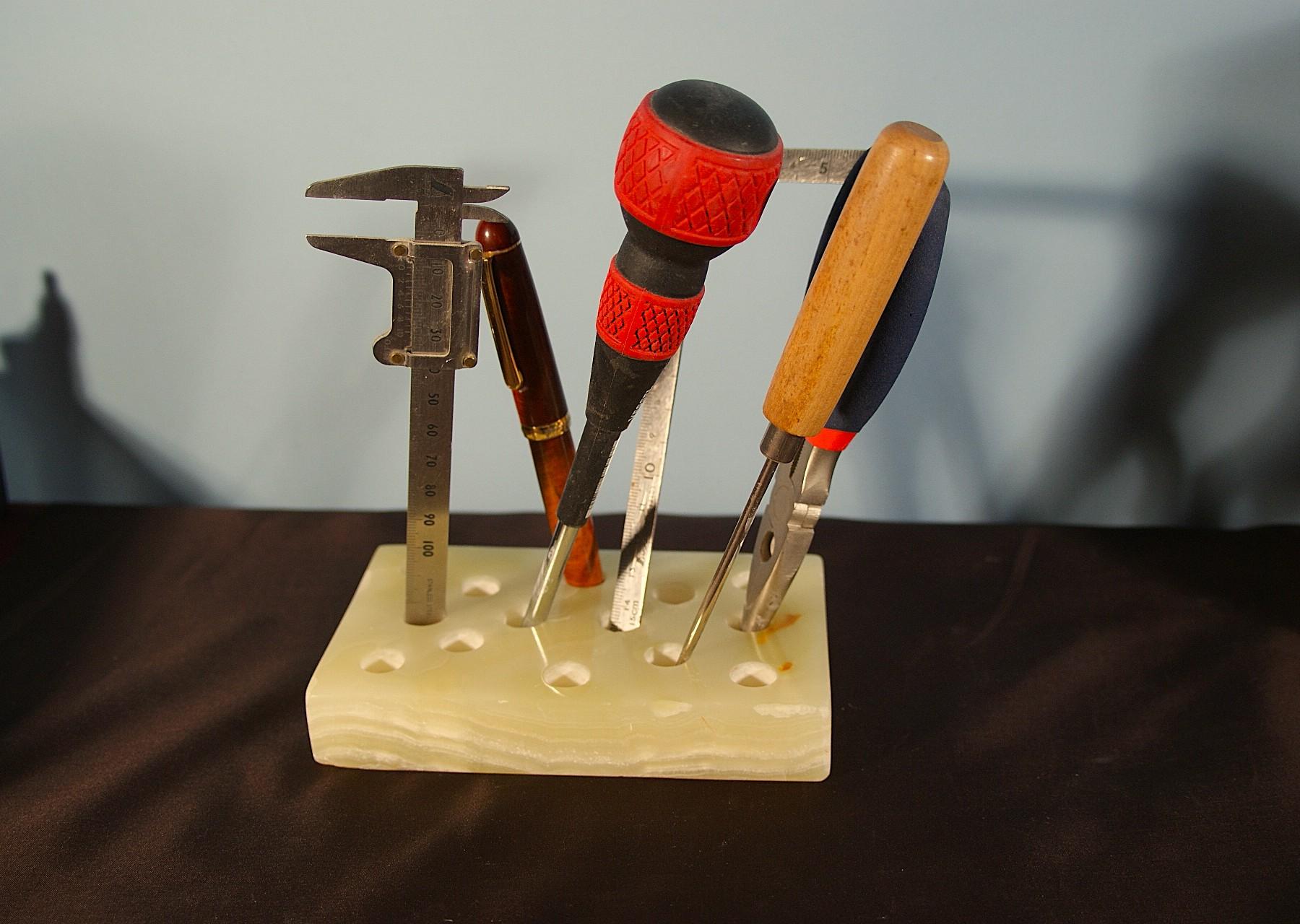 ペン立て　オニックスのペンスタンド　ペンホルダー　ツールスタンド | 4枚目