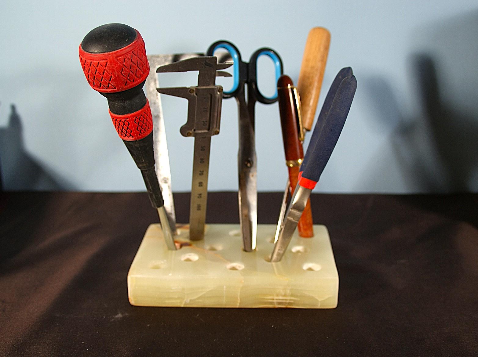 ペン立て　オニックスのペンスタンド　ペンホルダー　ツールスタンド | 5枚目