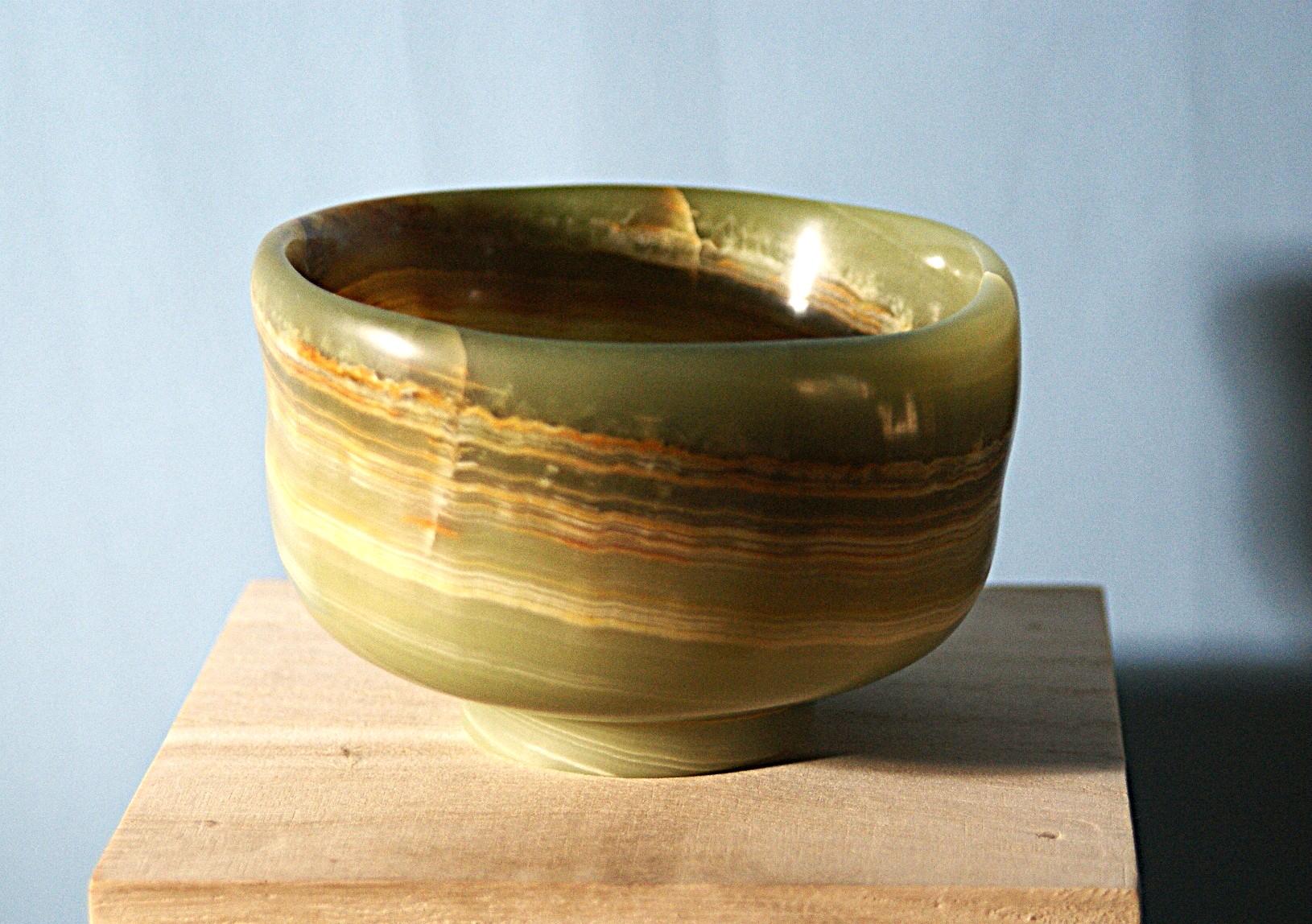 石の器　『晩秋』　鉢物　花器　置物1枚目の画像