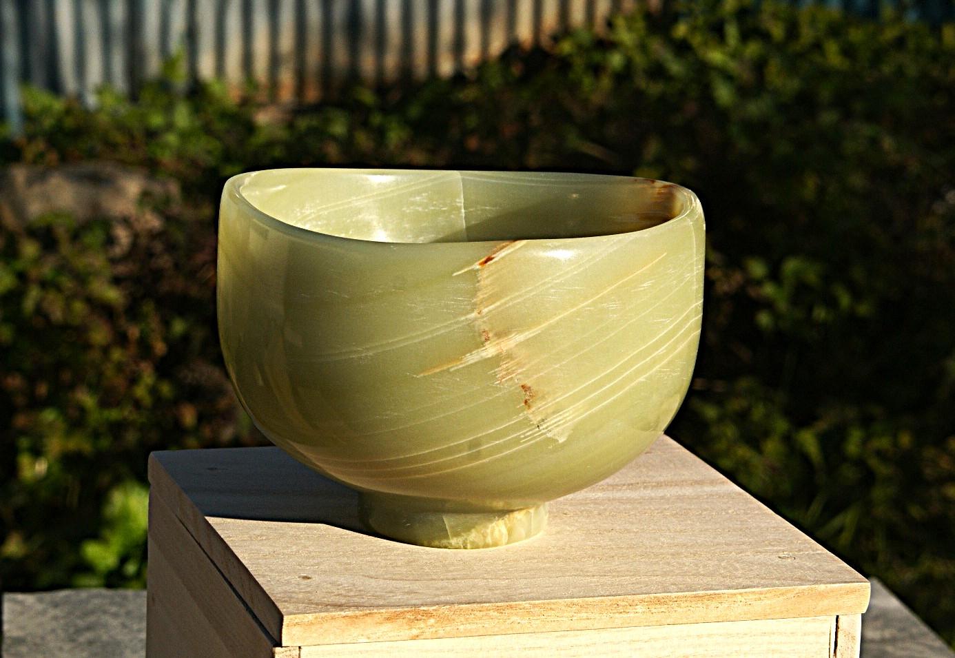 石の器　『晩春』　鉢物　花器　お部屋のオブジェ「 | 10枚目