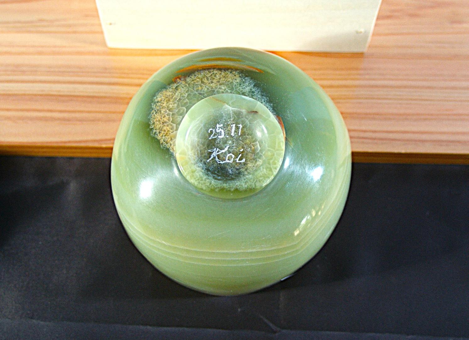 石の器　『晩春』　鉢物　花器　お部屋のオブジェ「 | 6枚目